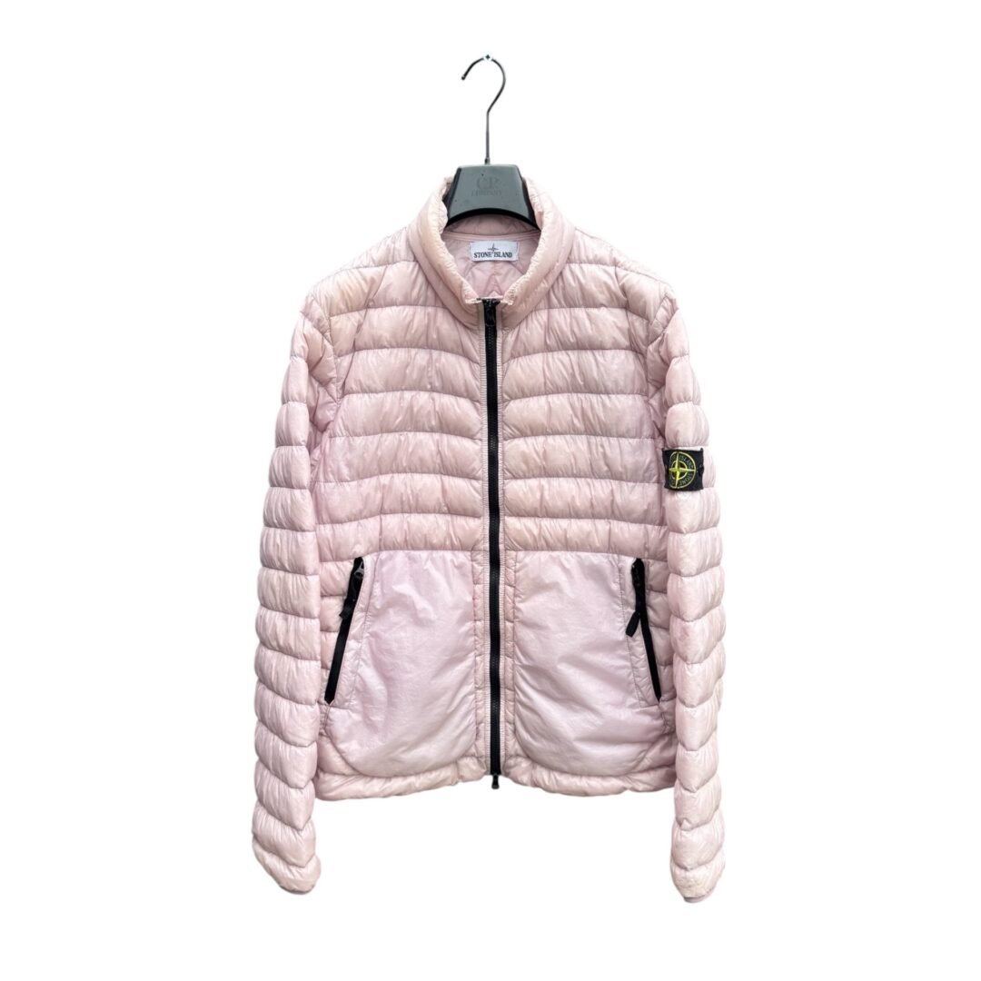 Stone Island Garment Dyed Micro Down Yarn Lightweight Puffer