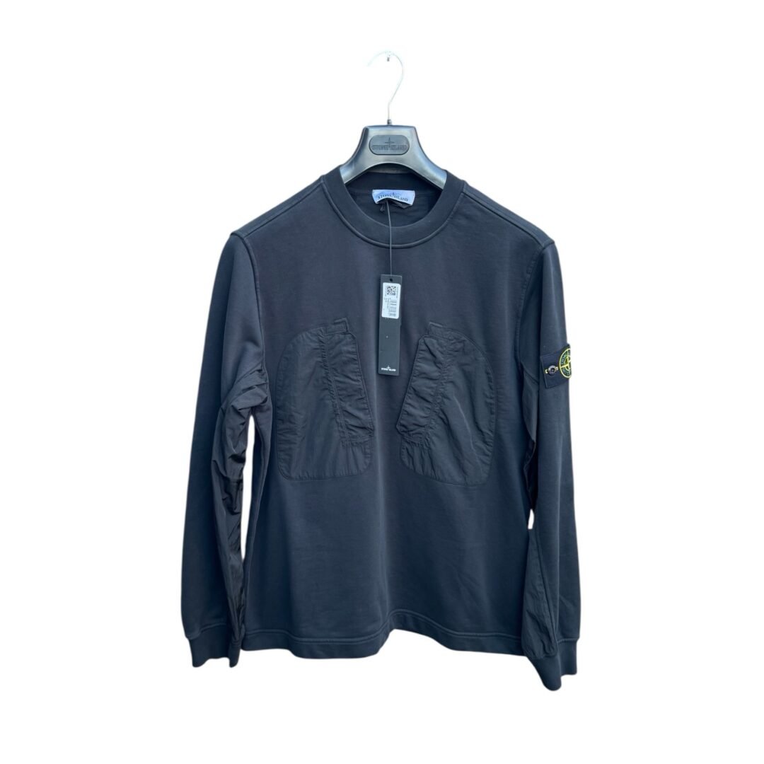Stone Island Nylon Patch Pocket Sweatshirt