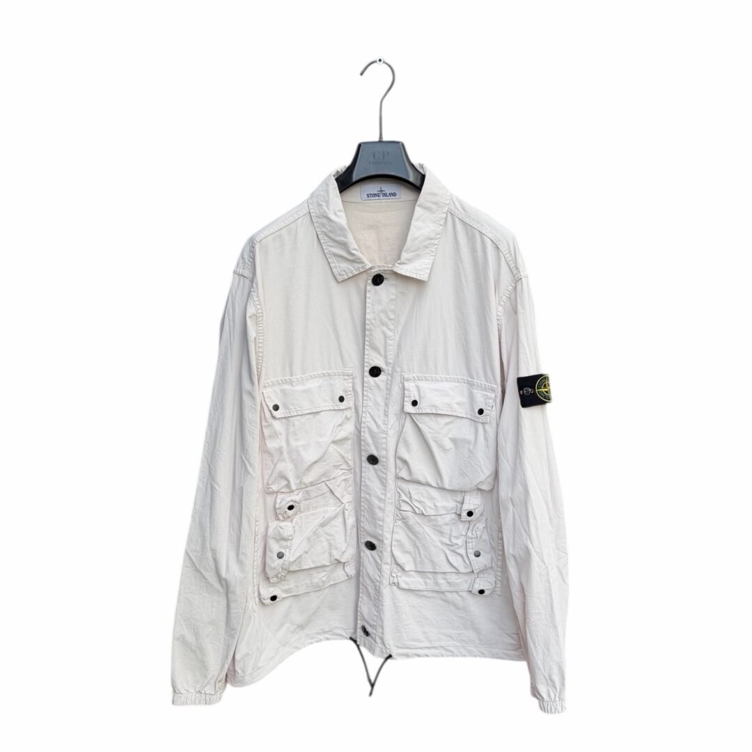 Stone Island Tela Placcata Overshirt