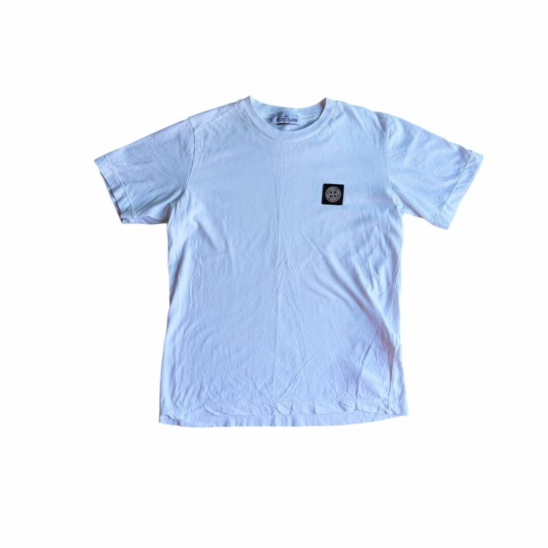 Stone Island Junior Patch Logo T-Shirt