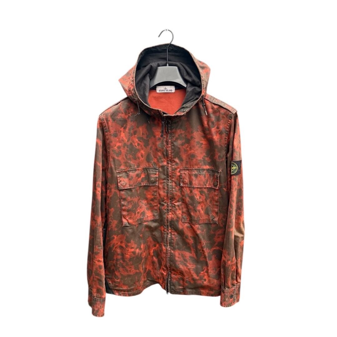 Stone Island Raso Cotton Tortoise Shell Jacket AW14