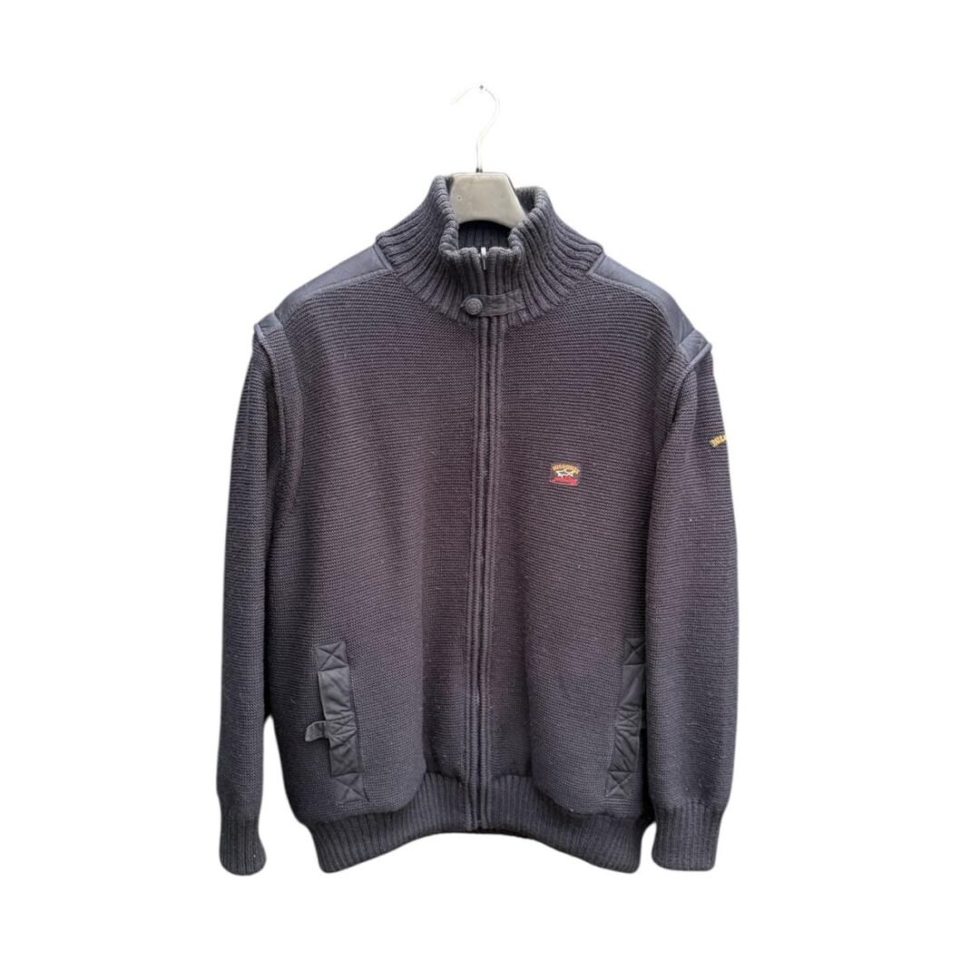 Paul & Shark Heavy Knit Zip Up Cardigan