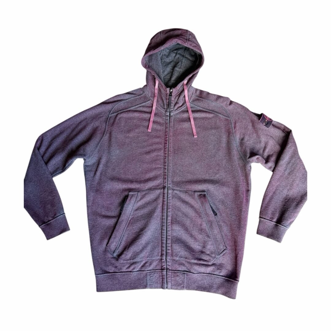 Stone Island Dust Treatment Zip Up Hoodie