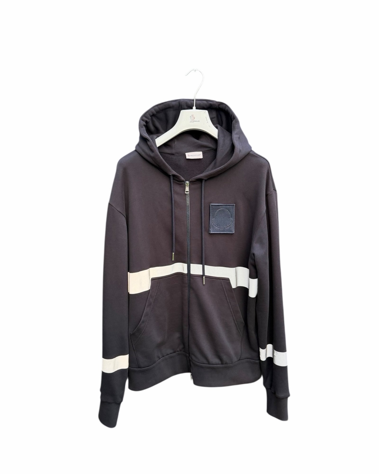 Moncler Gamme Bleu Zip Up Hoodie