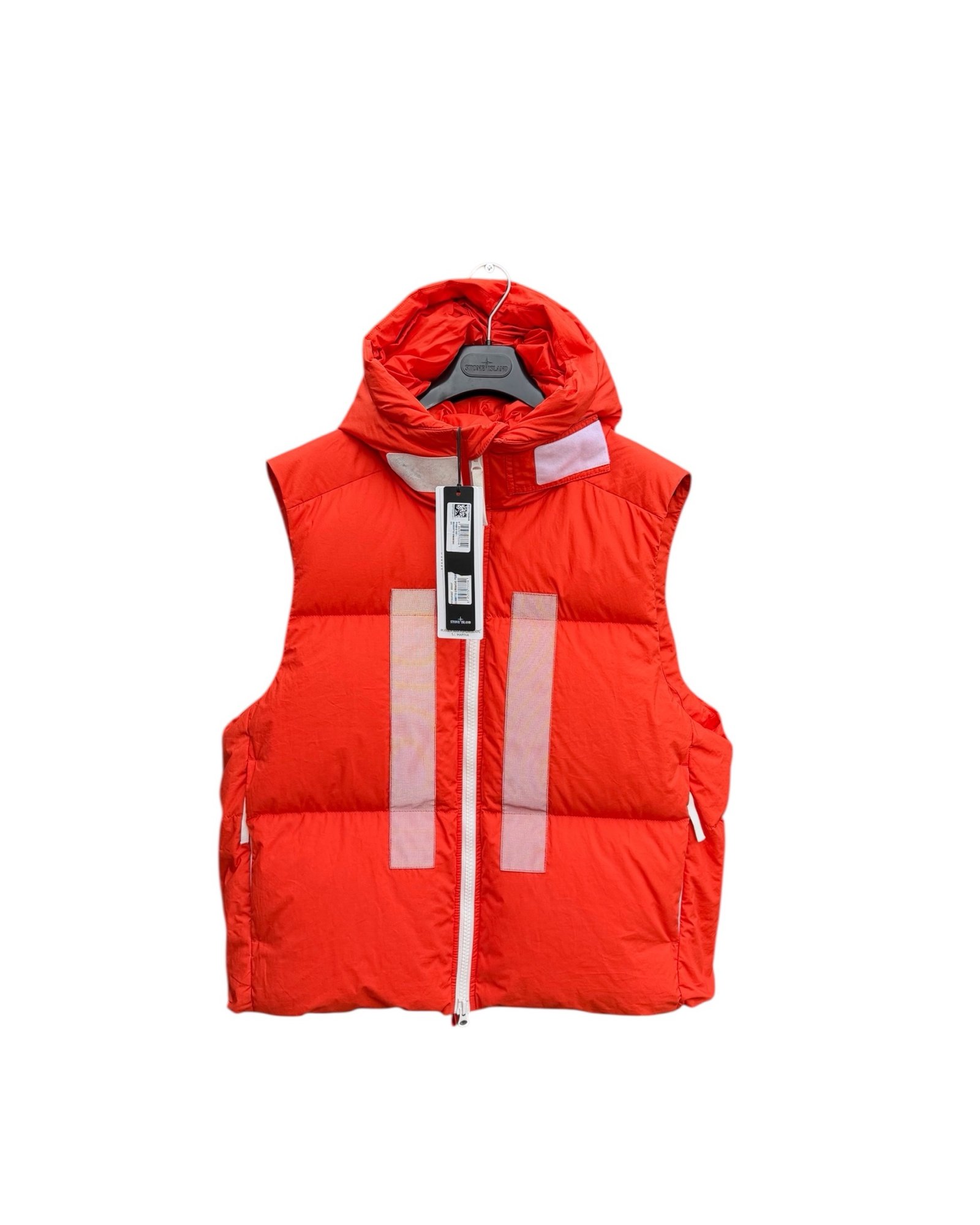 Stone Island Marina Rubber Wax Poplin Down Gilet