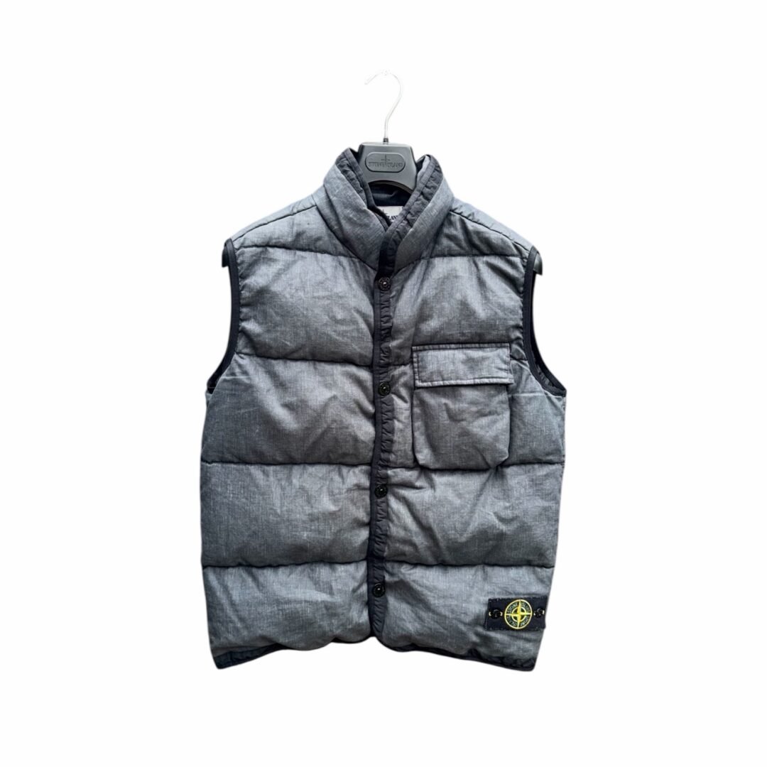 Stone Island Lino Resinato Down TC Gilet