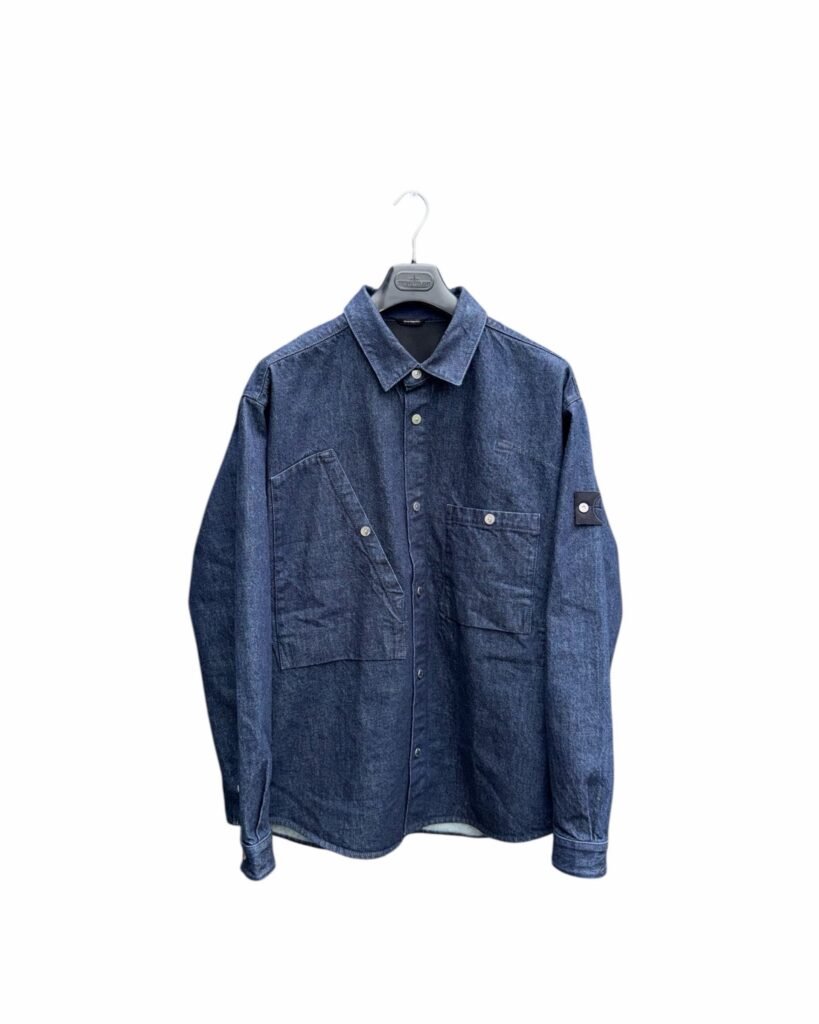 Stone Island Denim Research Overshirt