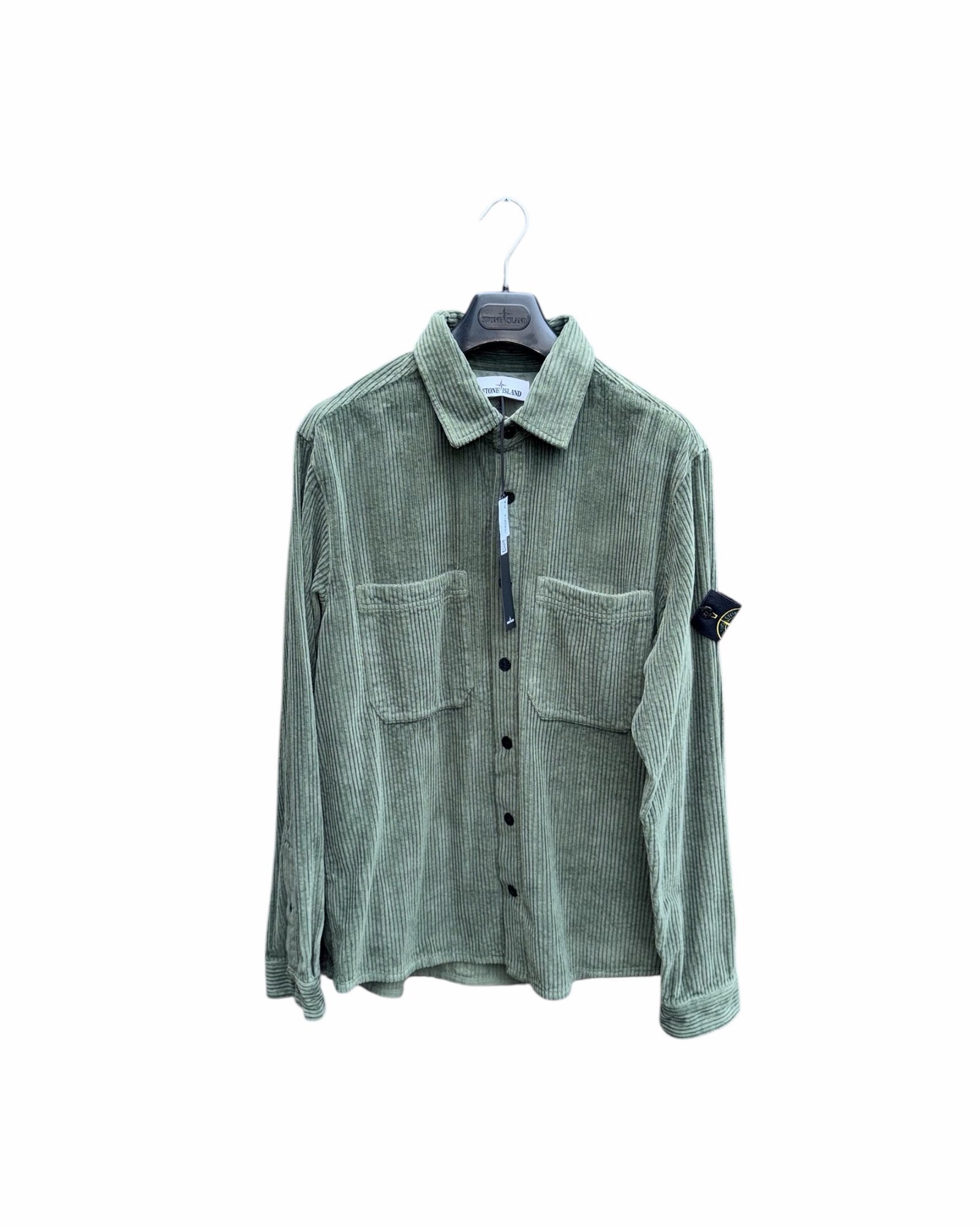 Stone Island Corduroy Badge Overshirt