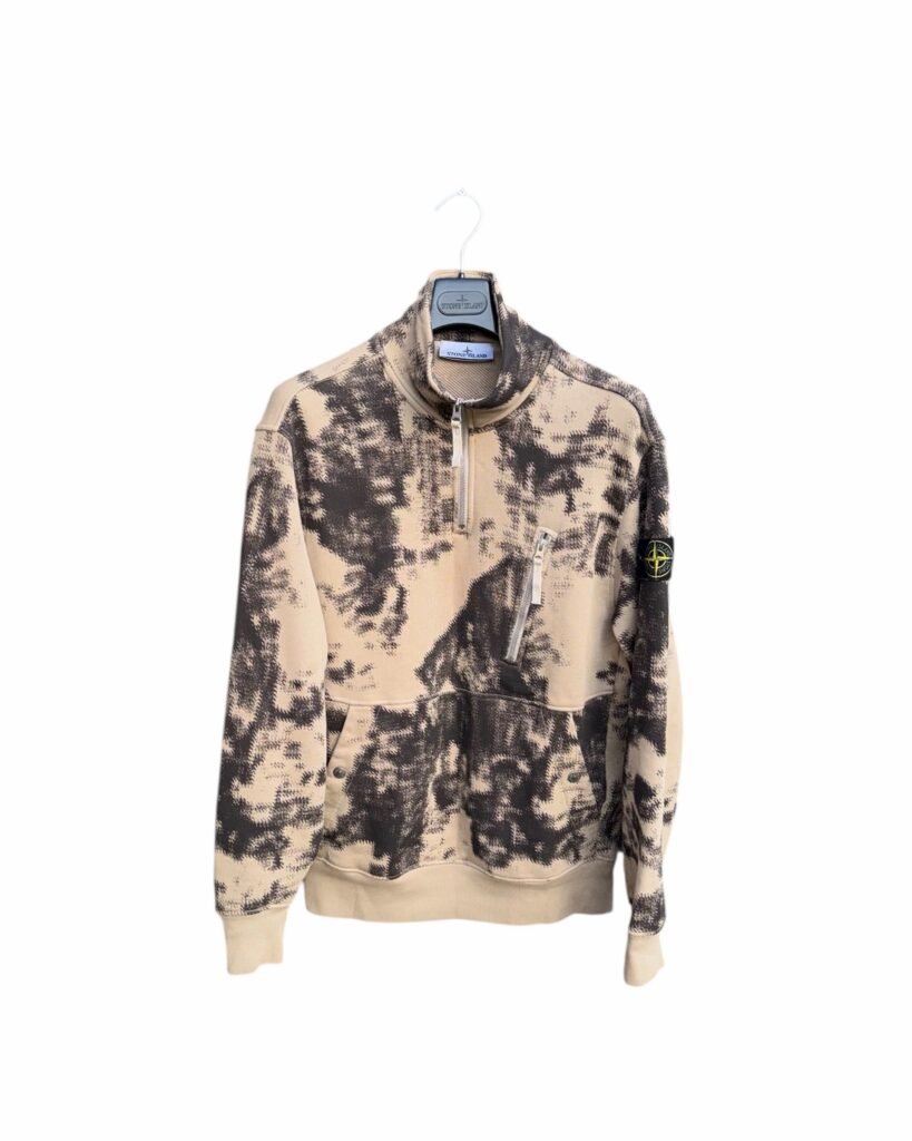 Stone Island Earth Mapping Camo Sweatshirt