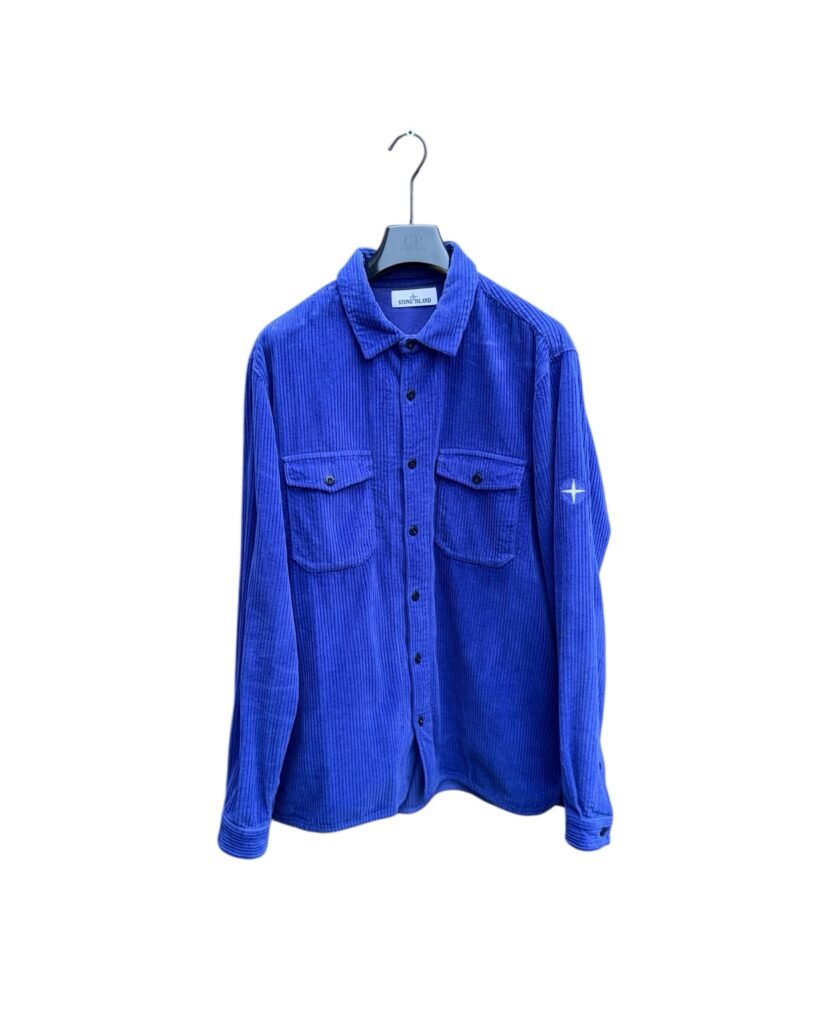 Stone Island Embroided Corduroy Overshirt