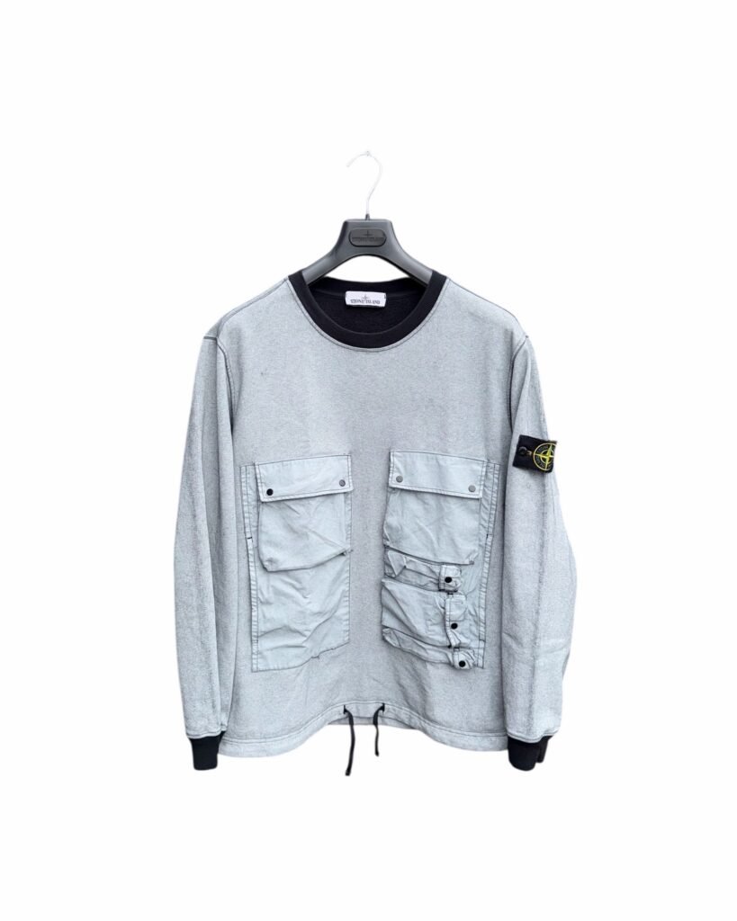 Stone Island Tela Placcata Sweatshirt