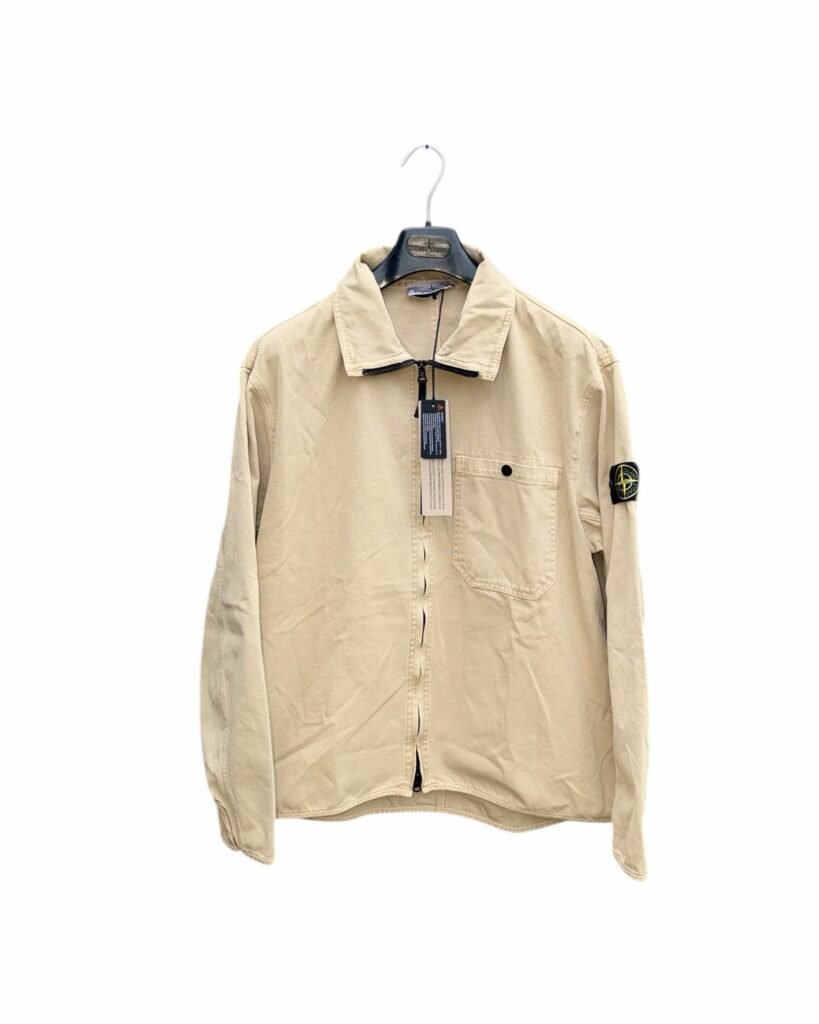 Stone Island New Season Old Effect Overshirt