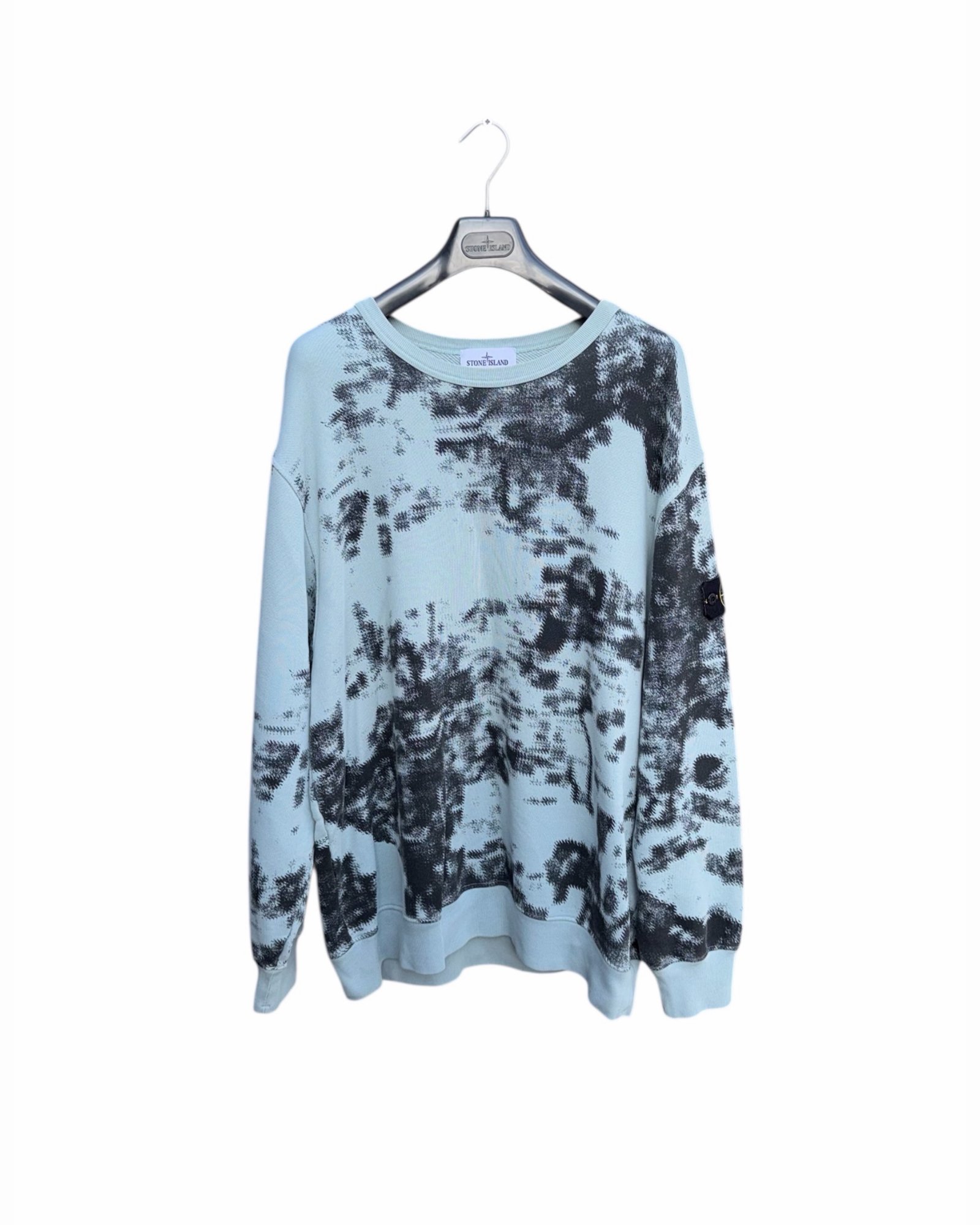 Stone Island Earth Mapping Camo Sweatshirt