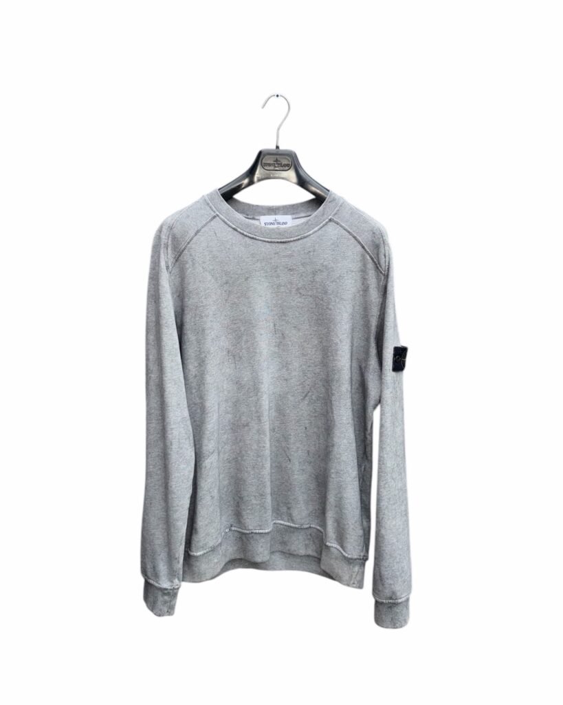 Stone Island Dust Treatment Sweatshirt Grey