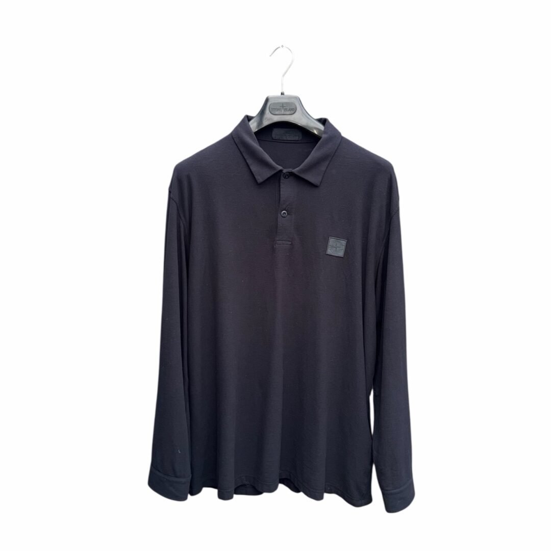 Stone Island Long Sleeve Ghost Polo Shirt