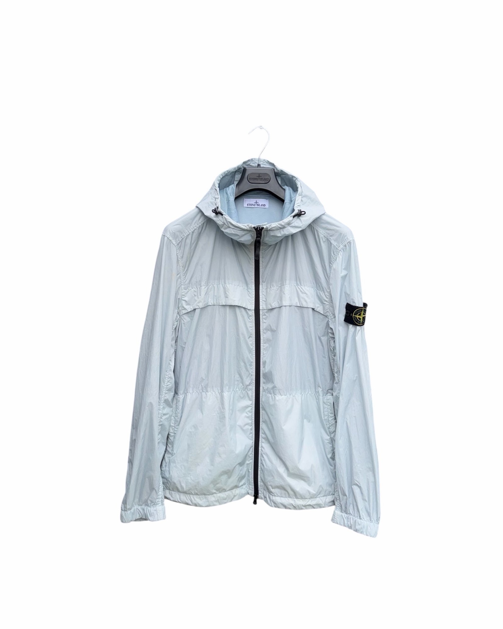 Stone Island Garment Dyed Crinkle Reps Lightweight Jacket