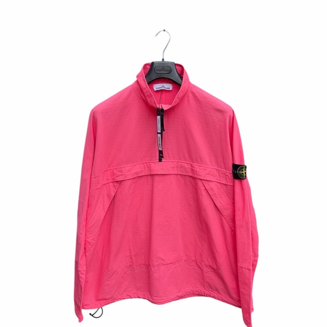 Stone Island AW20 Ripstop Half Zip Smock
