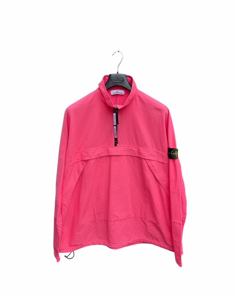 Stone Island AW20 Ripstop Half Zip Smock