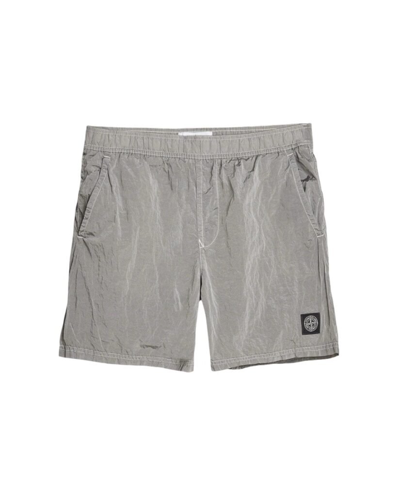 Stone Island Crinkled Nylon Swimshorts