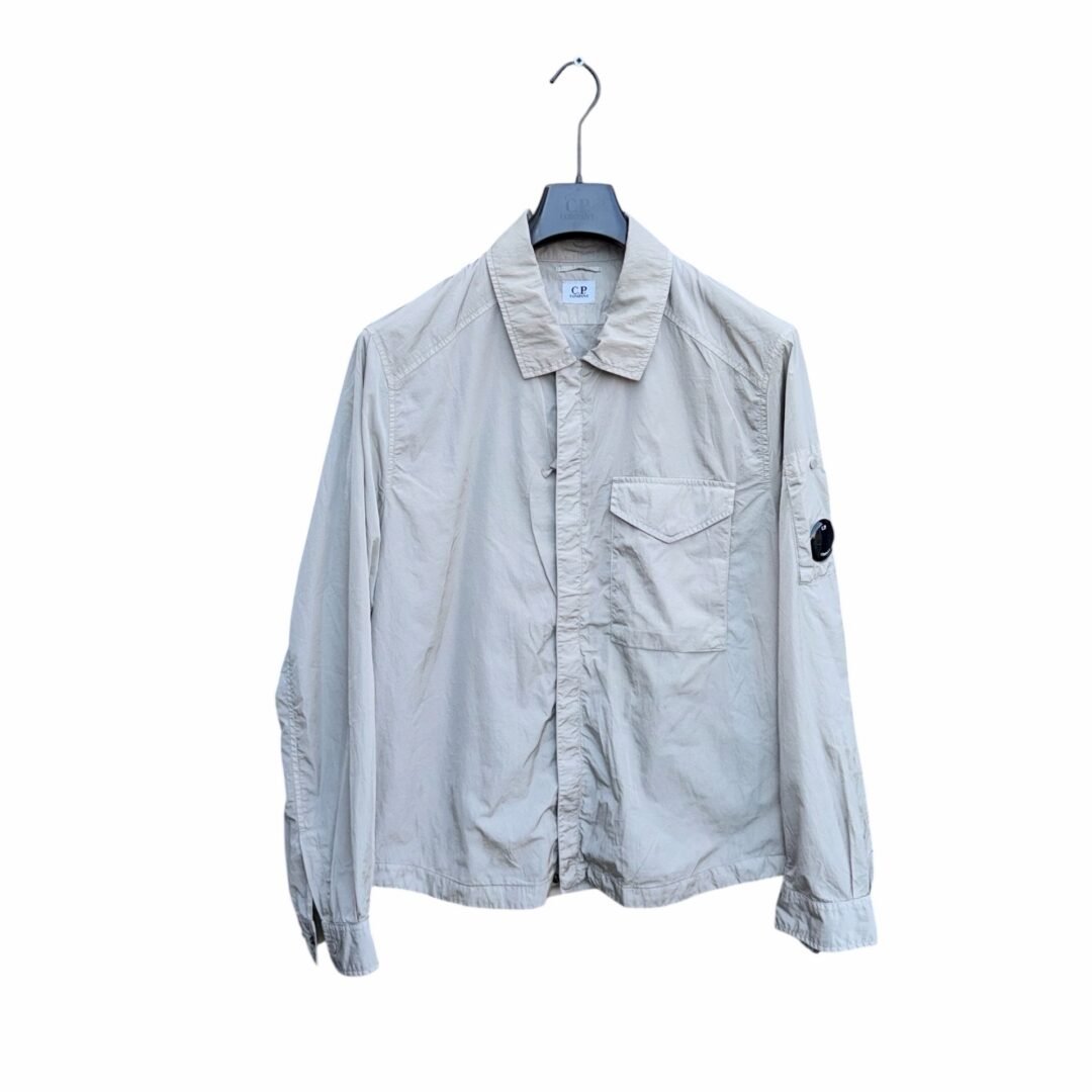 CP Company Chrome-R Arm Lens Overshirt Grey