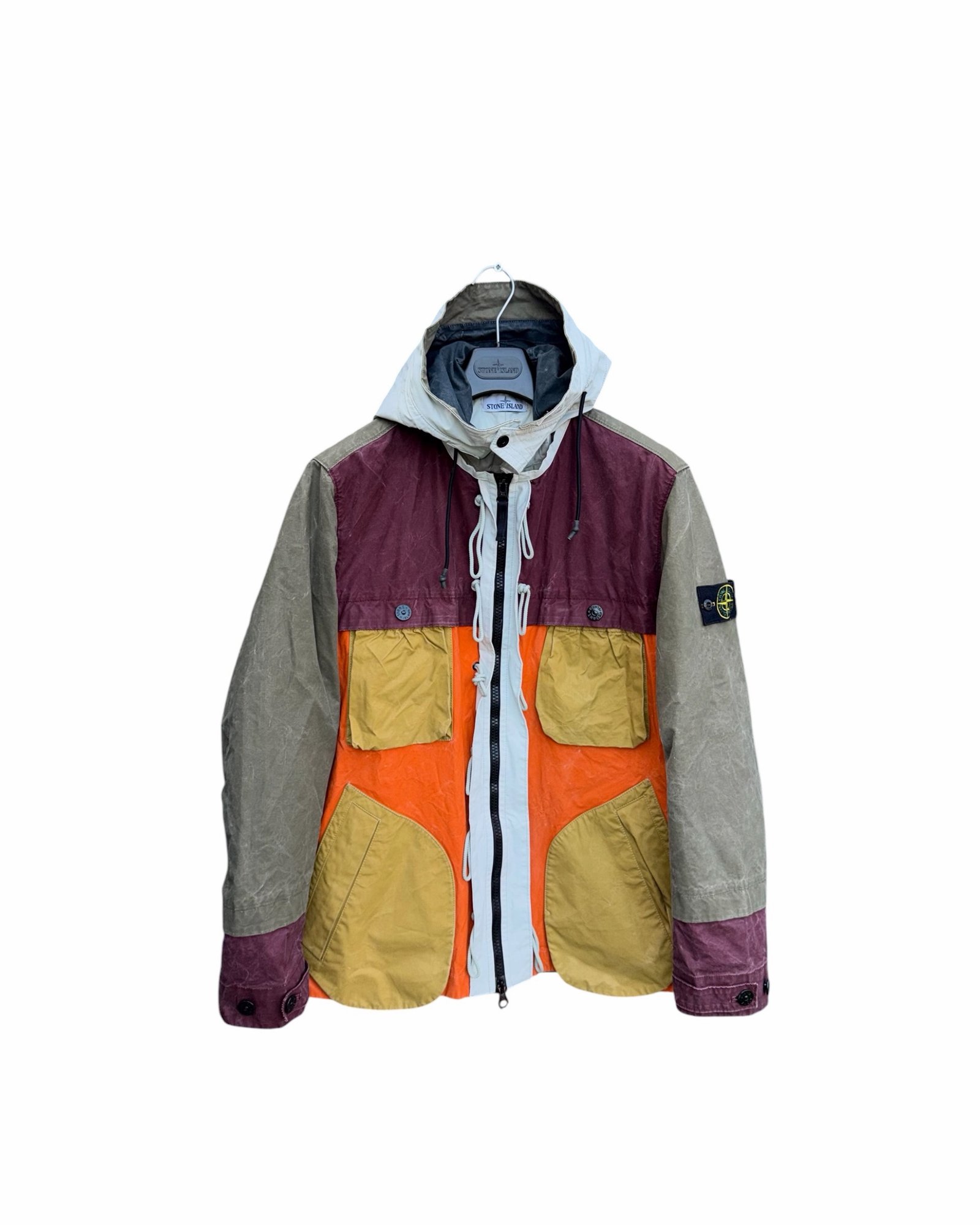 Stone Island Tela Placcata Bicolore Jacket