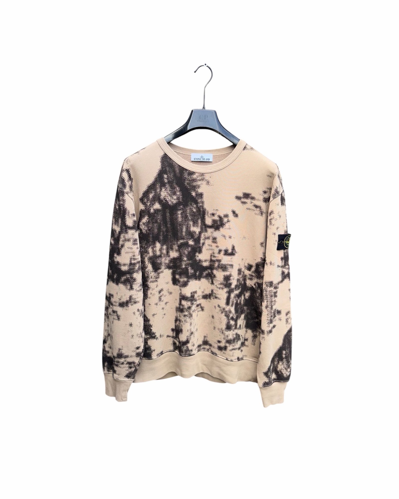 Stone Island Earth Mapping Camo Sweatshirt