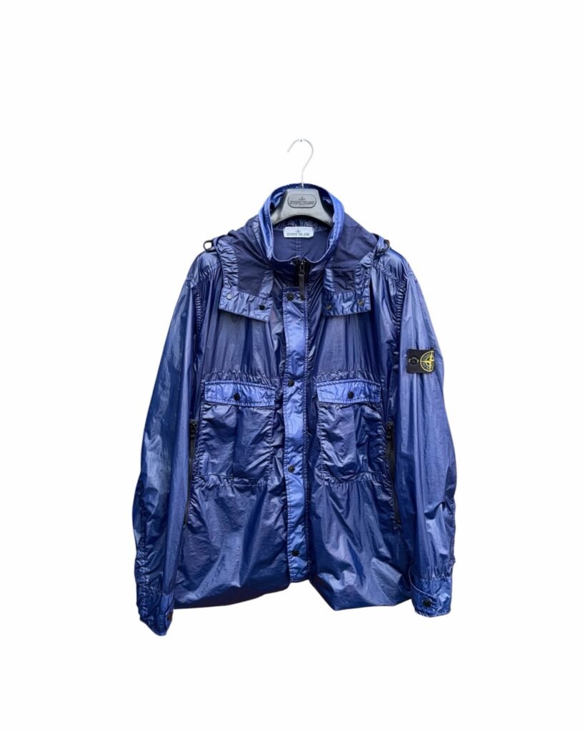 Stone Island Crinkle Gloss Parka Jacket