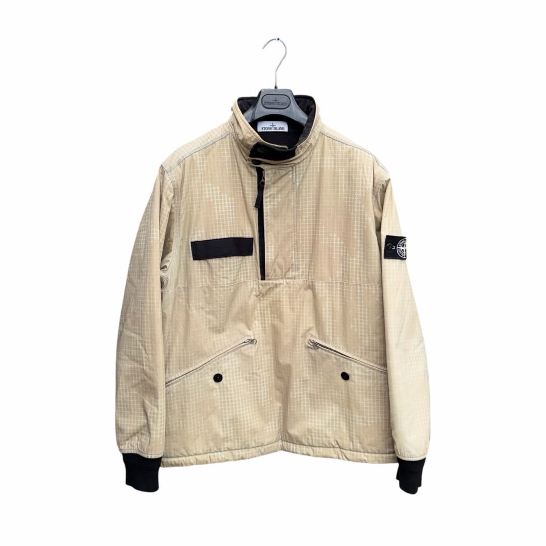 Stone Island 2017 Grid Check Ice Jacket