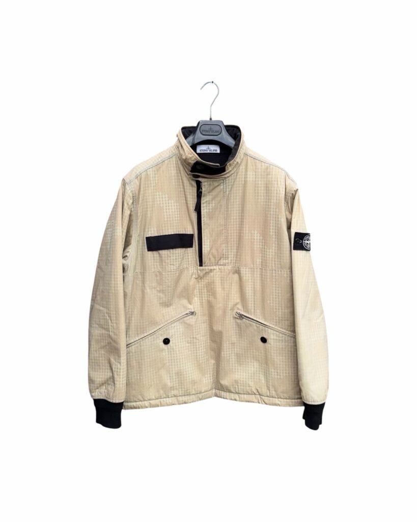 Stone Island 2017 Grid Check Ice Jacket