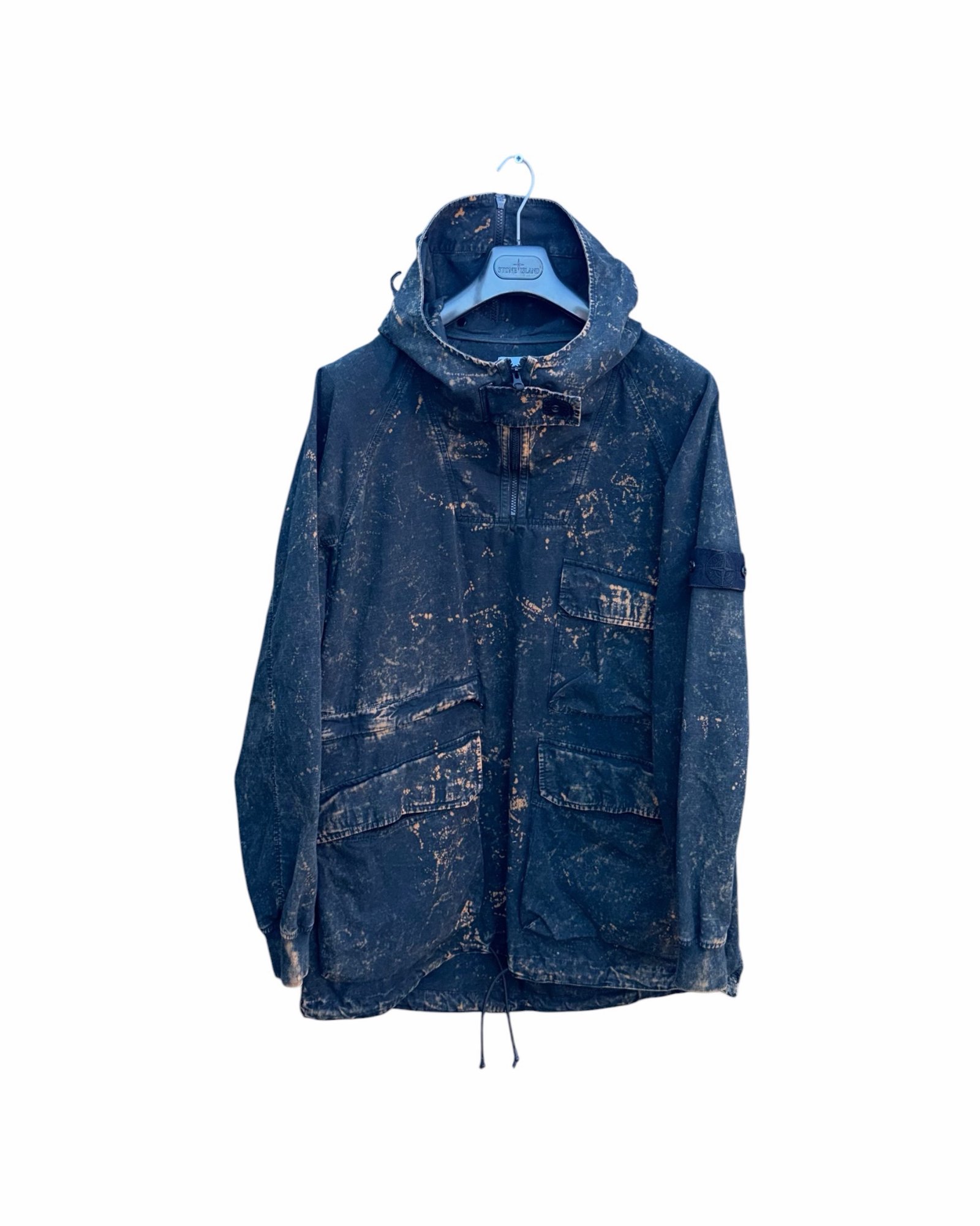 Stone Island Cotton Ripstop Off-Dye OVD Smock