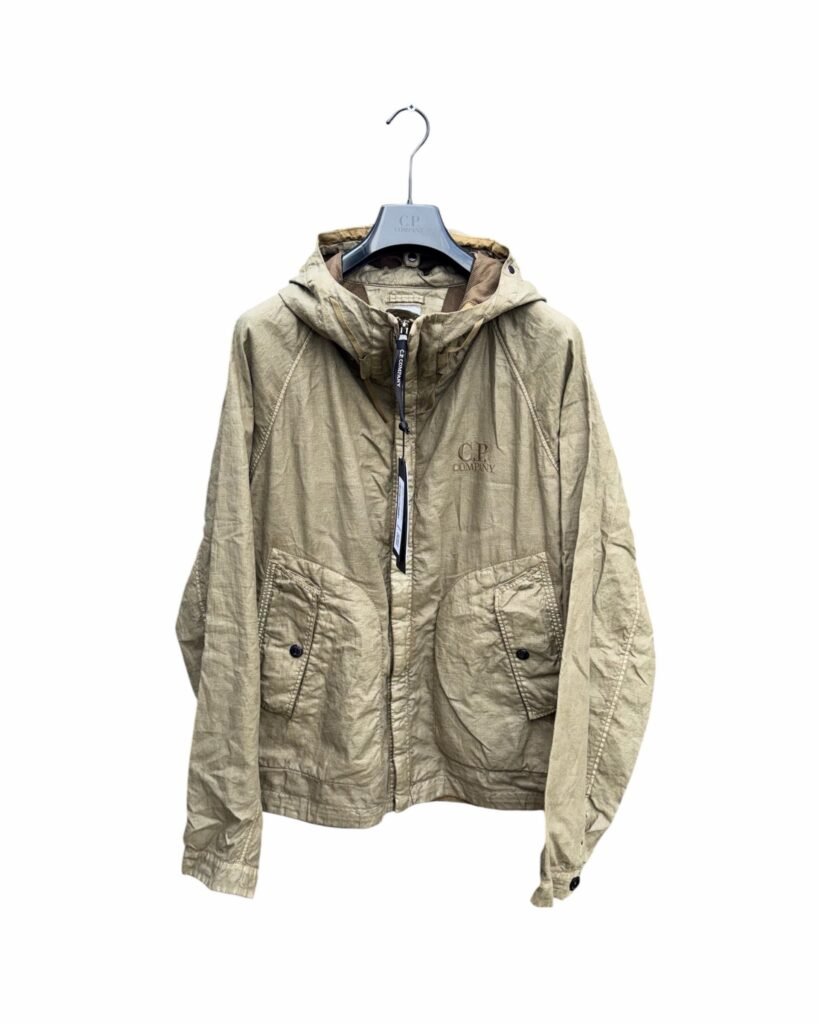 CP Company Lino Wax Goggle Jacket