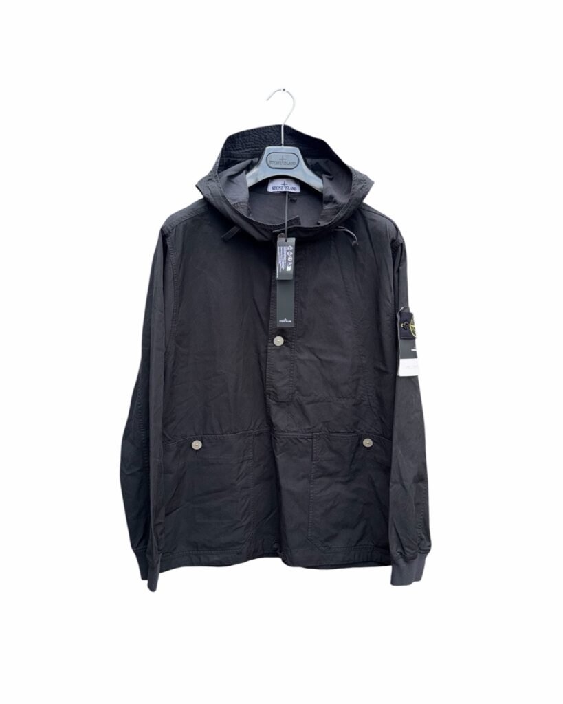 Stone Island Cupro Cotton Twill Smock