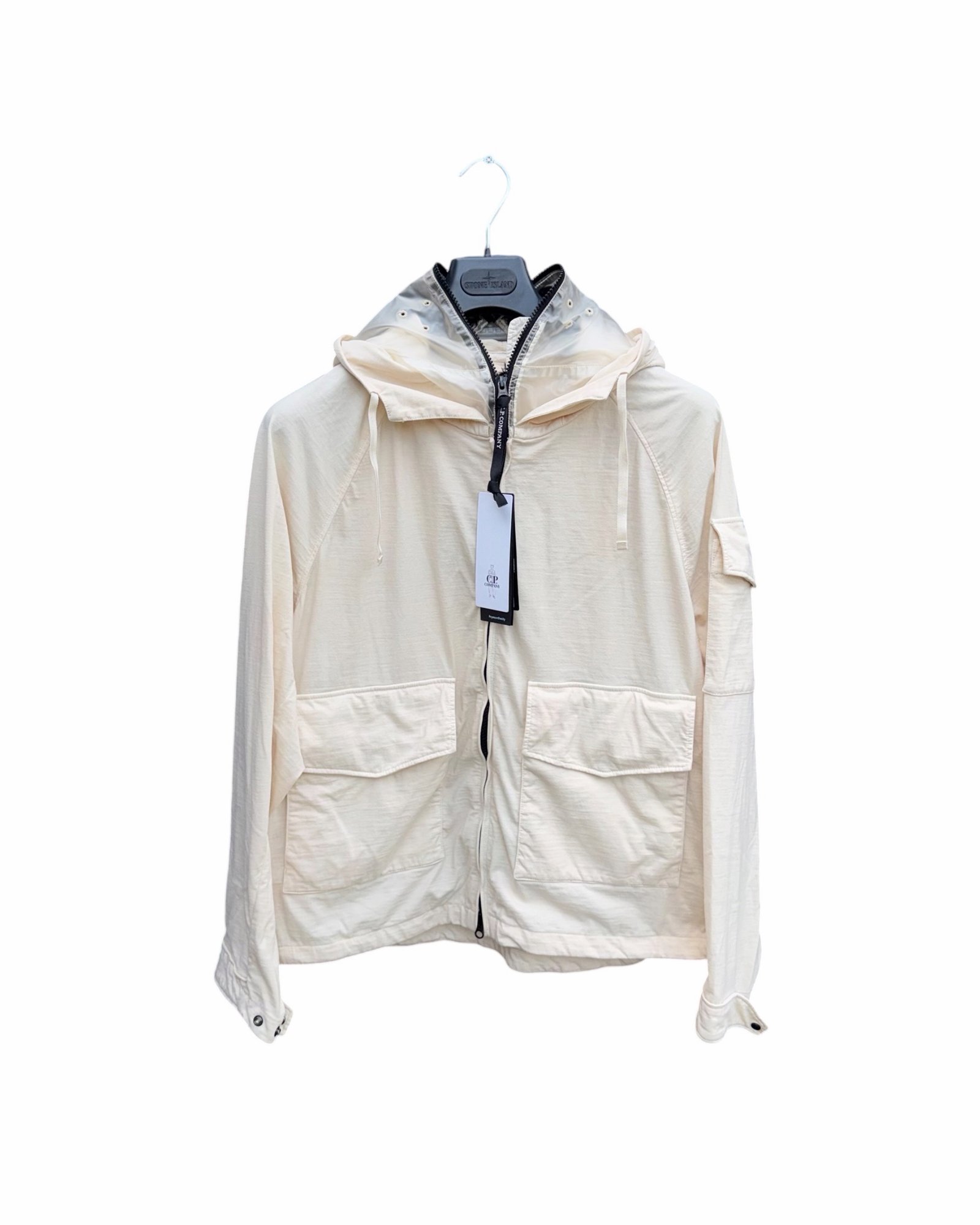 CP Company Pistachio Shell KNJ Japanese Explorer Goggle Jacket