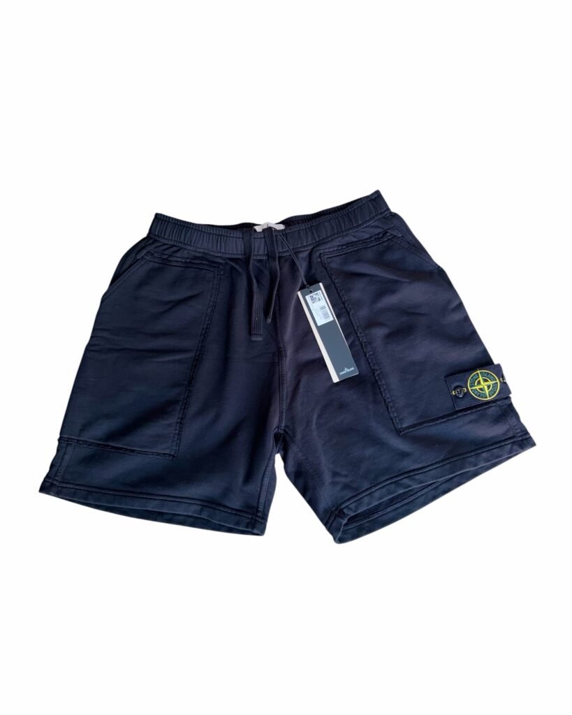 Stone Island Cotton Jersey Shorts