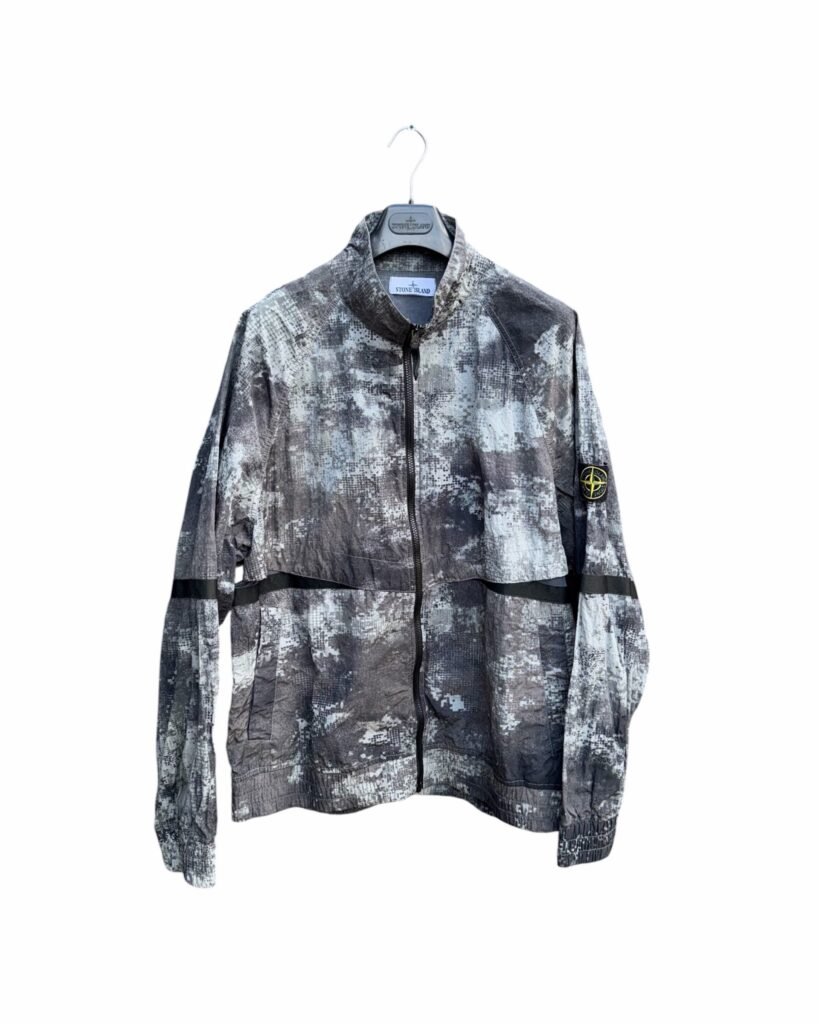 Stone Island Dissolving Grid Camo Jacket