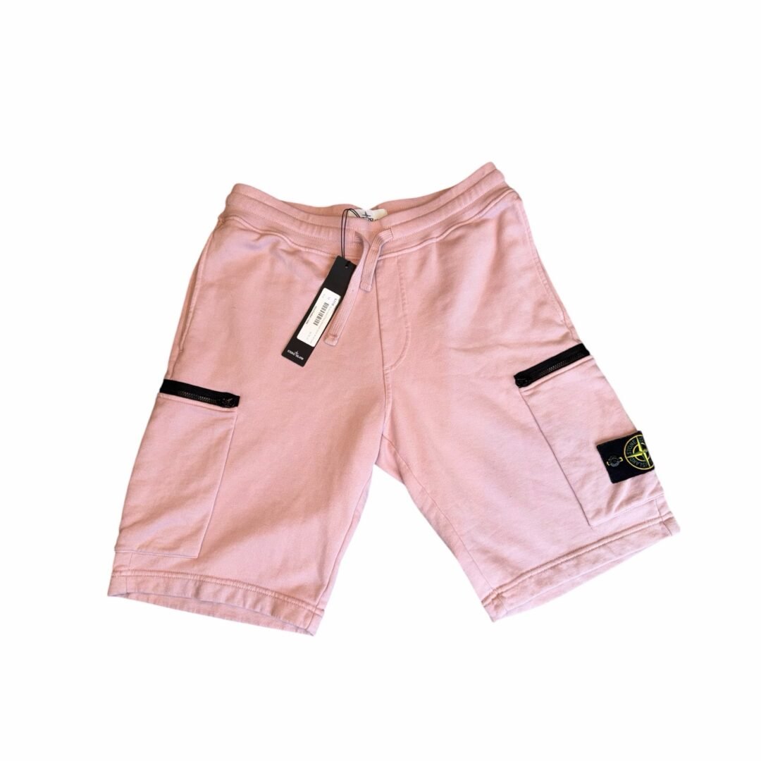 Stone Island Garment Dyed Cotton Shorts