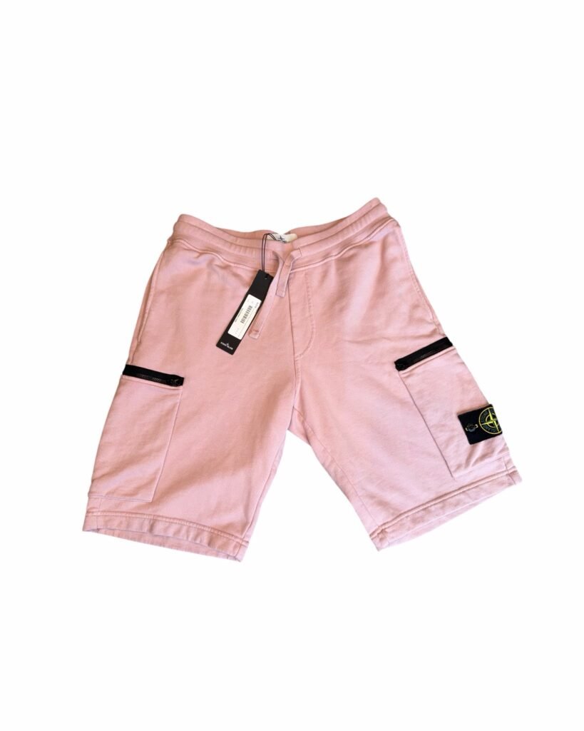Stone Island Garment Dyed Cotton Shorts
