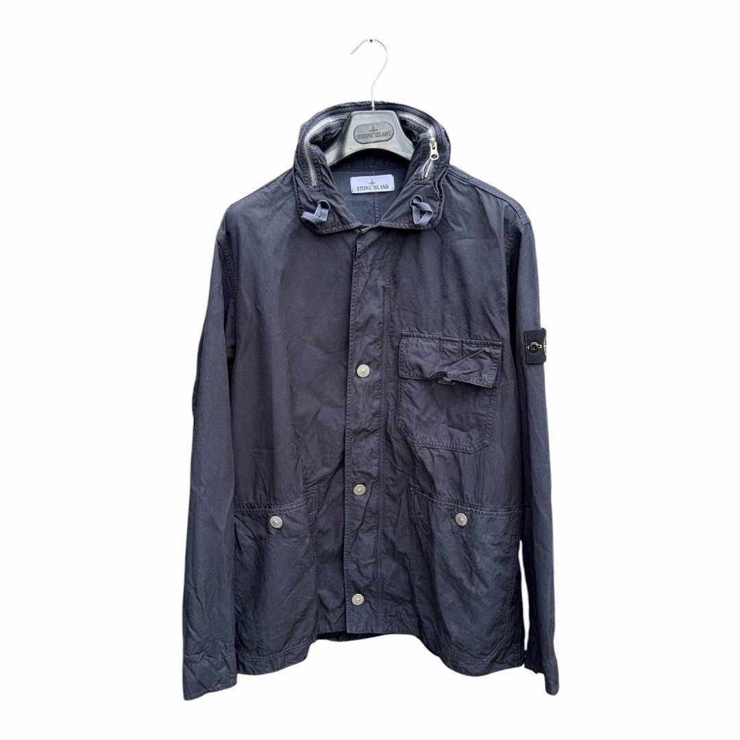 Stone Island Cupro Cotton Twill Jacket
