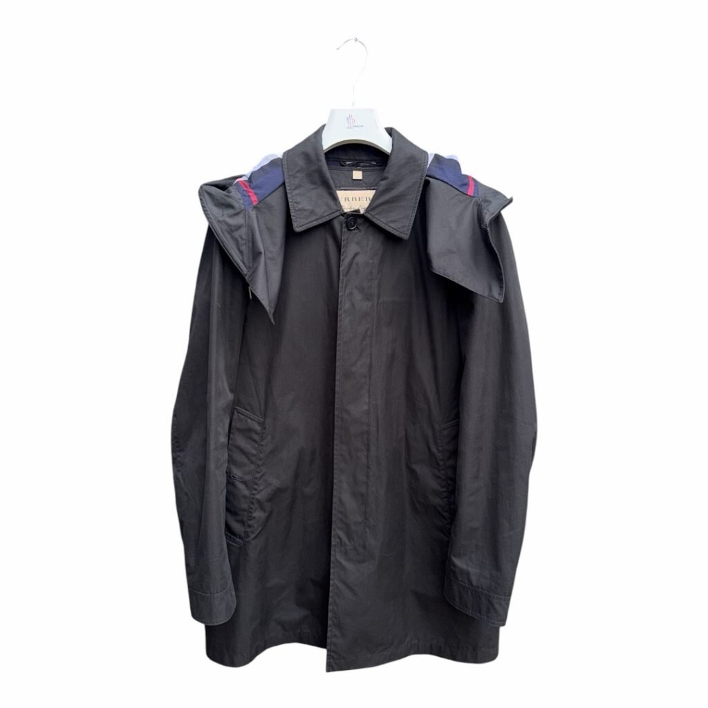 Burberry Hooded Trench Coat With Detachable Inner
