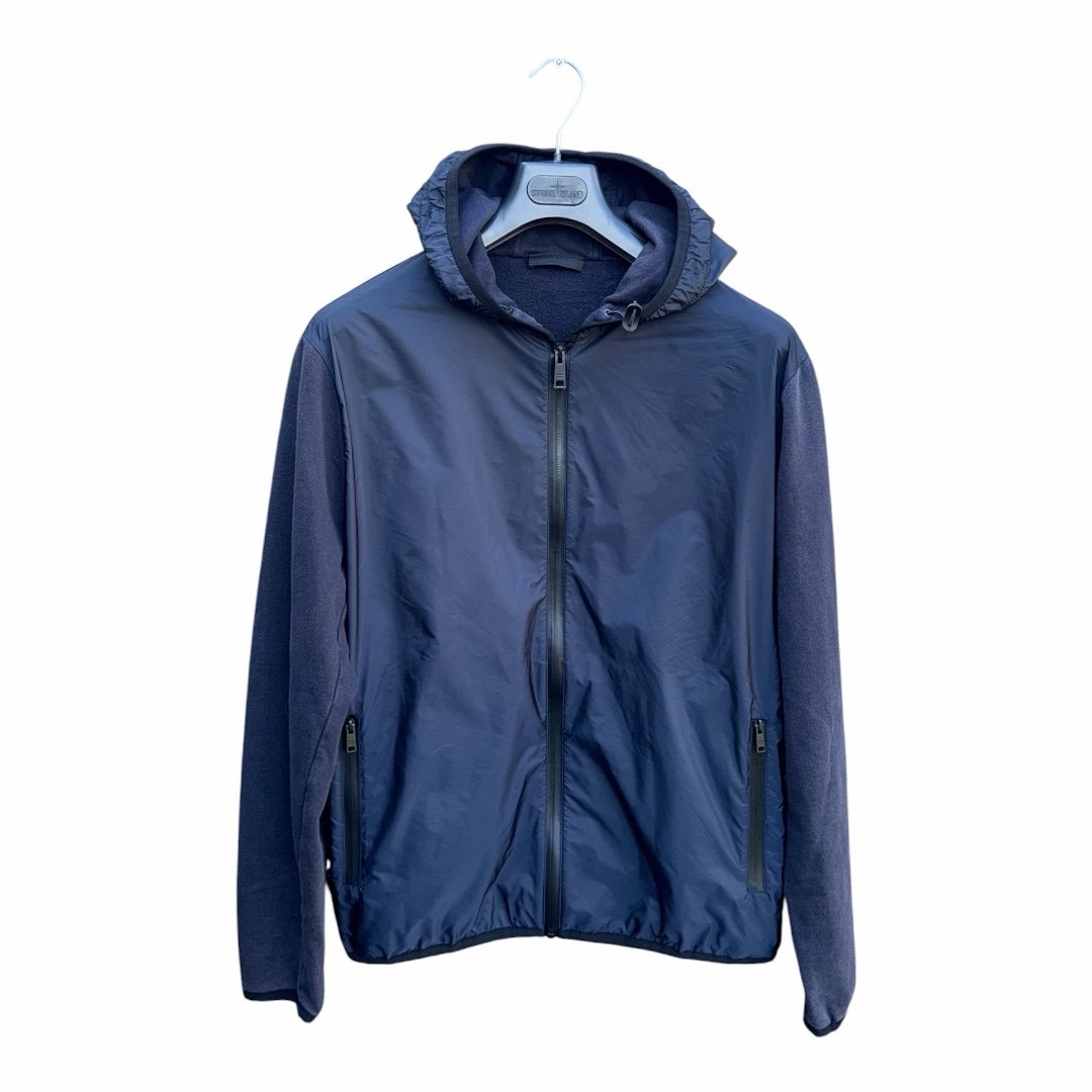 Prada Hybrid Zip Up Hoodie
