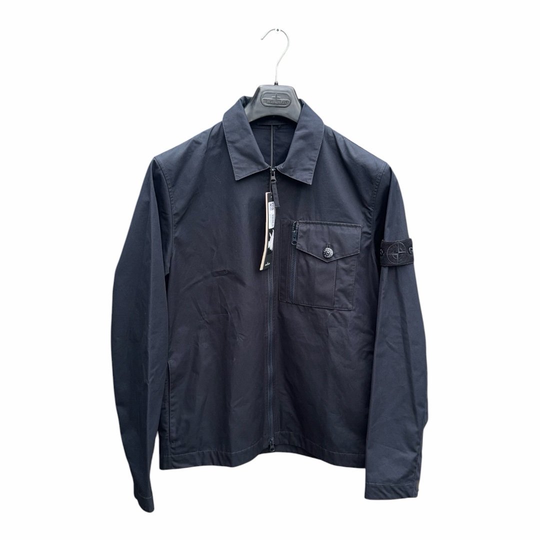 Stone Island Ghost Cotton Canvas Overshirt