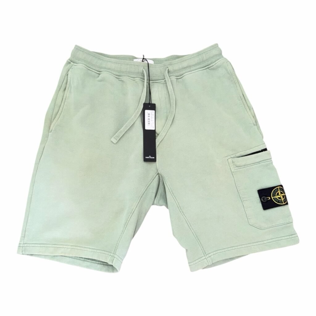 Stone Island Garment Dyed Cotton Shorts