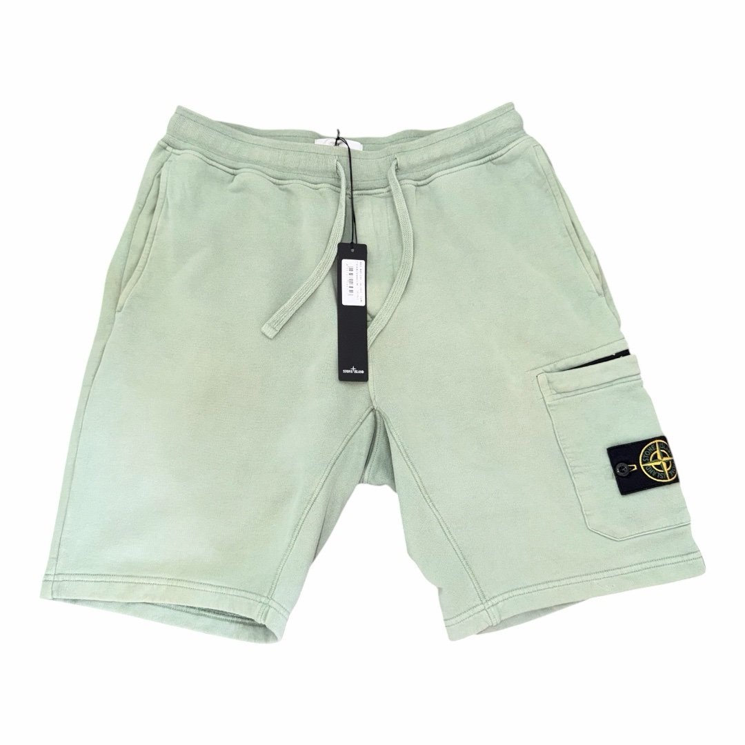 Stone Island Garment Dyed Cotton Shorts