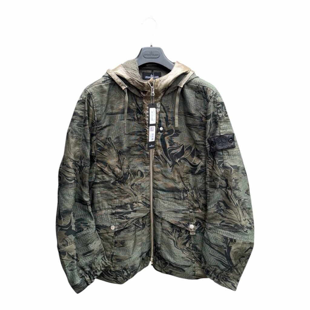 Stone Island Shadow Project Printed Linen Cordura-TC