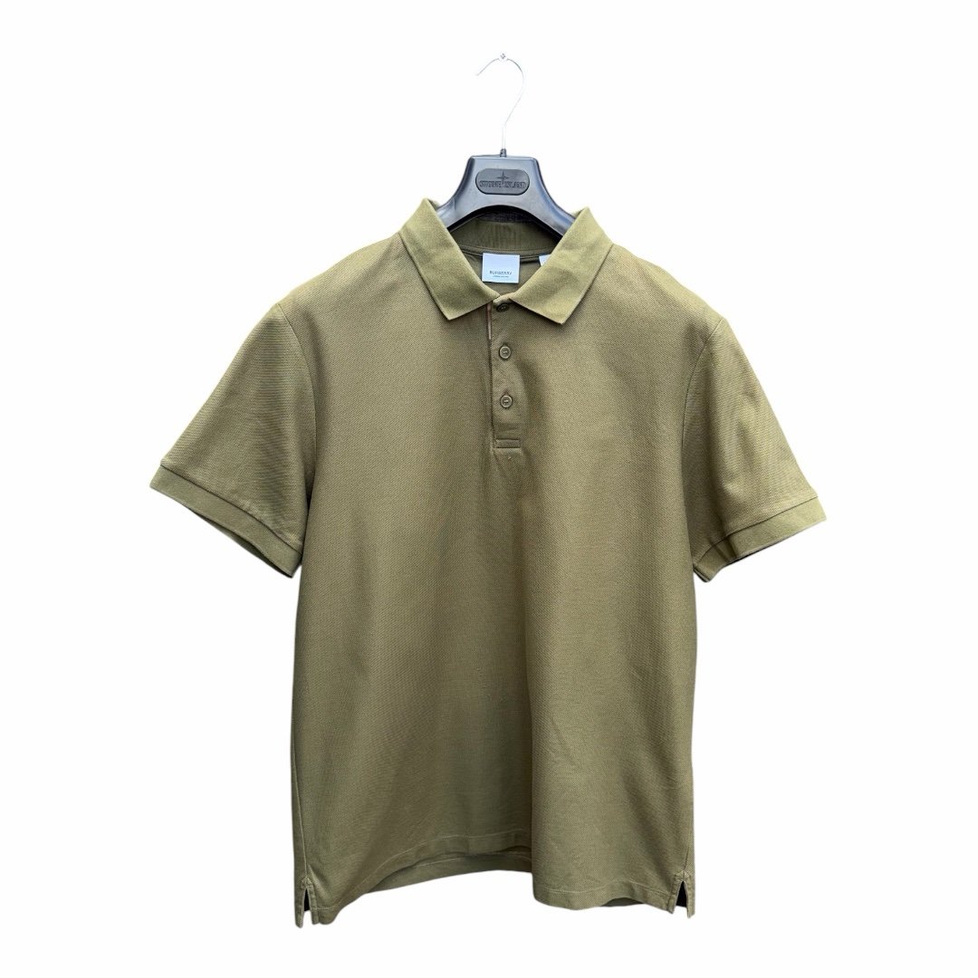 Burberry Check Button Polo Shirt