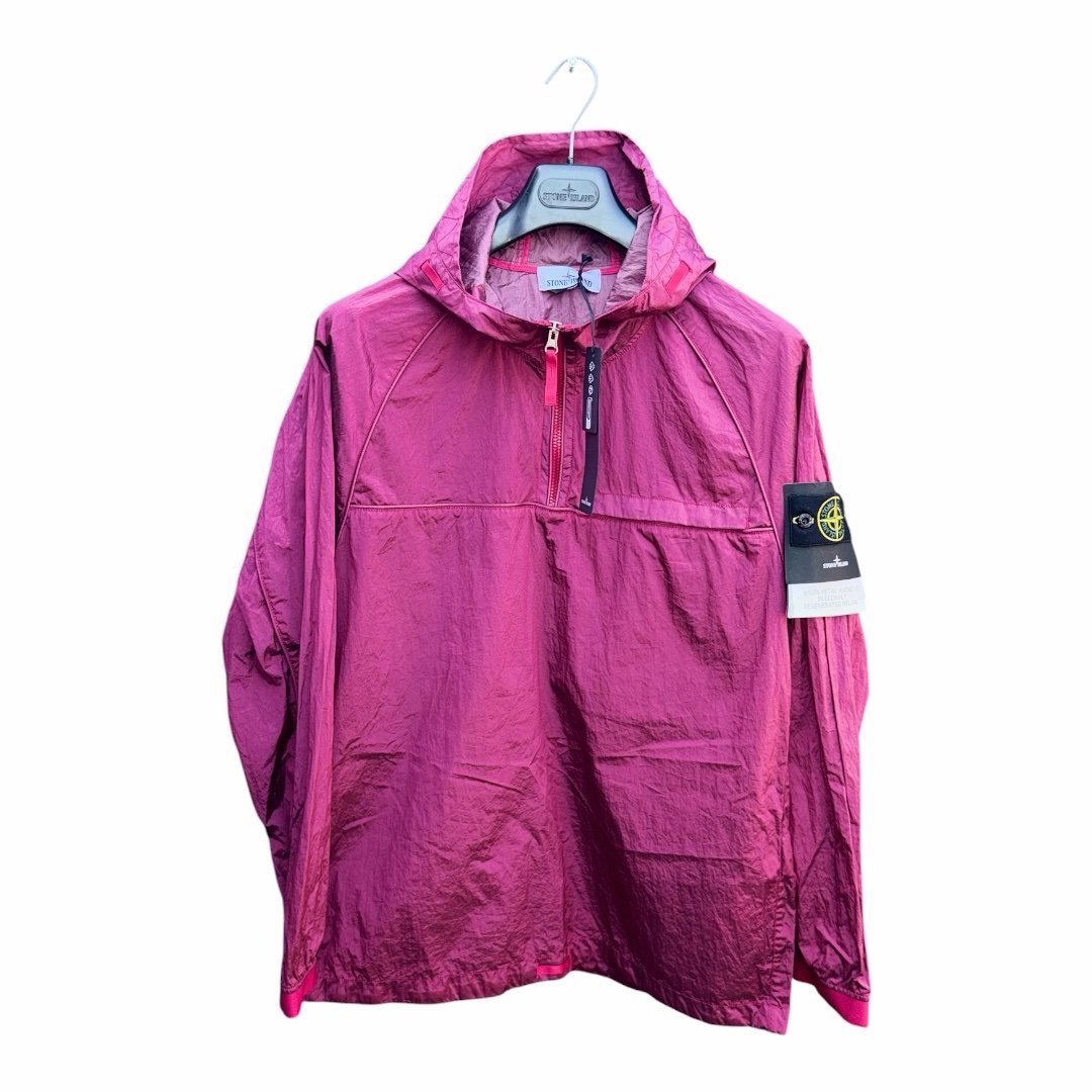 Stone Island Magenta Nylon Metal Econyl Smock