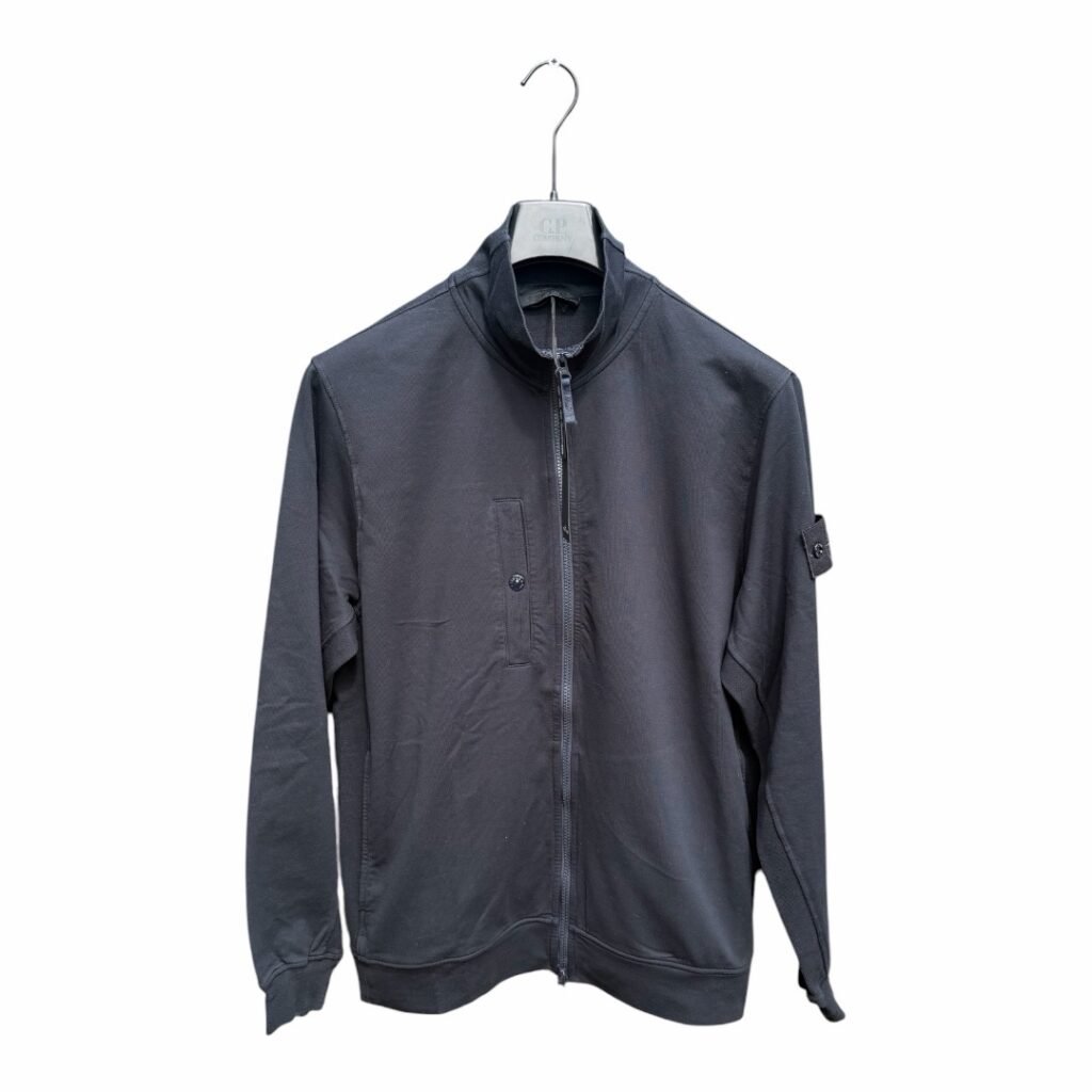 Stone Island Cotton Blend Ghost Full Zip Up