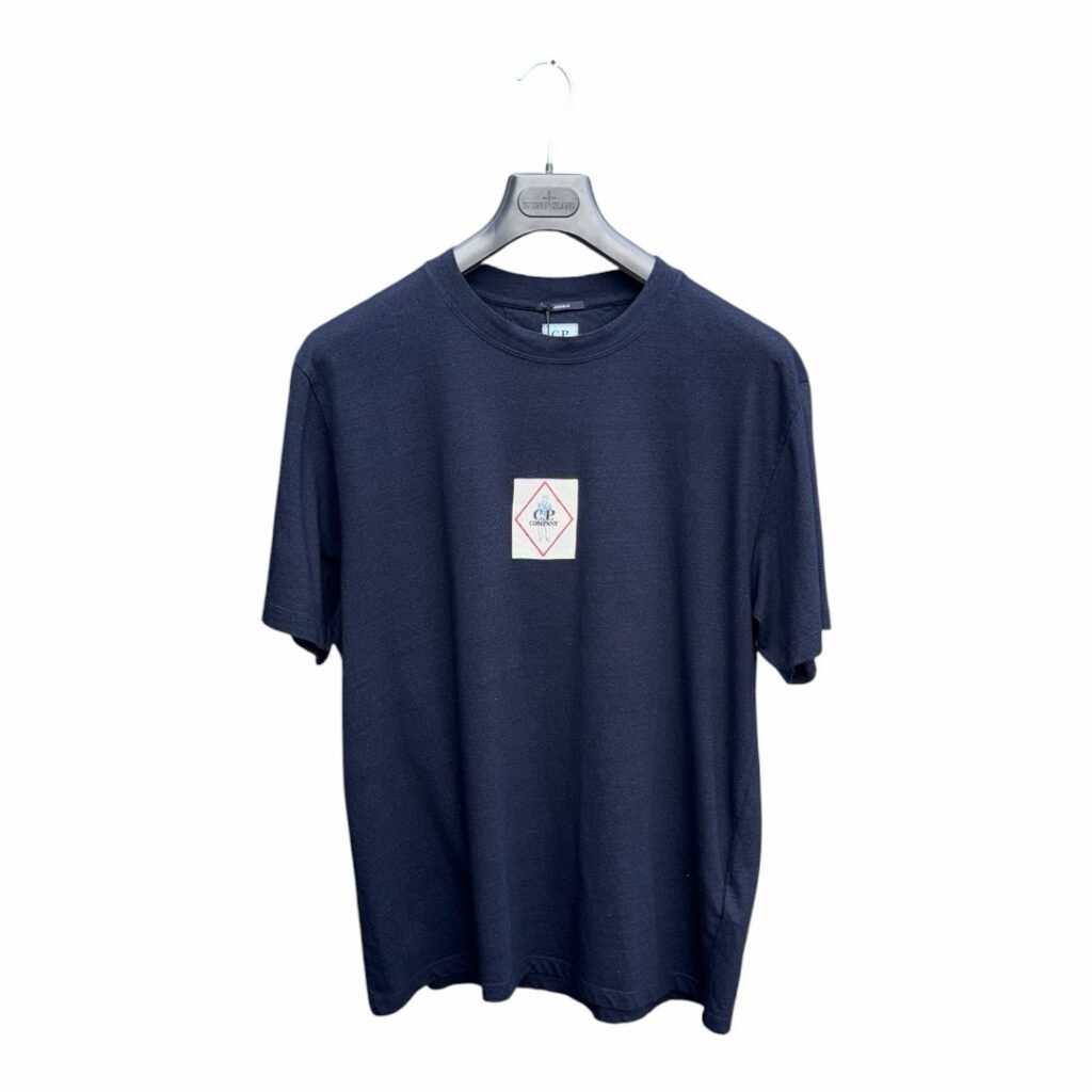 CP Company Indigo Logo Patch T-Shirt