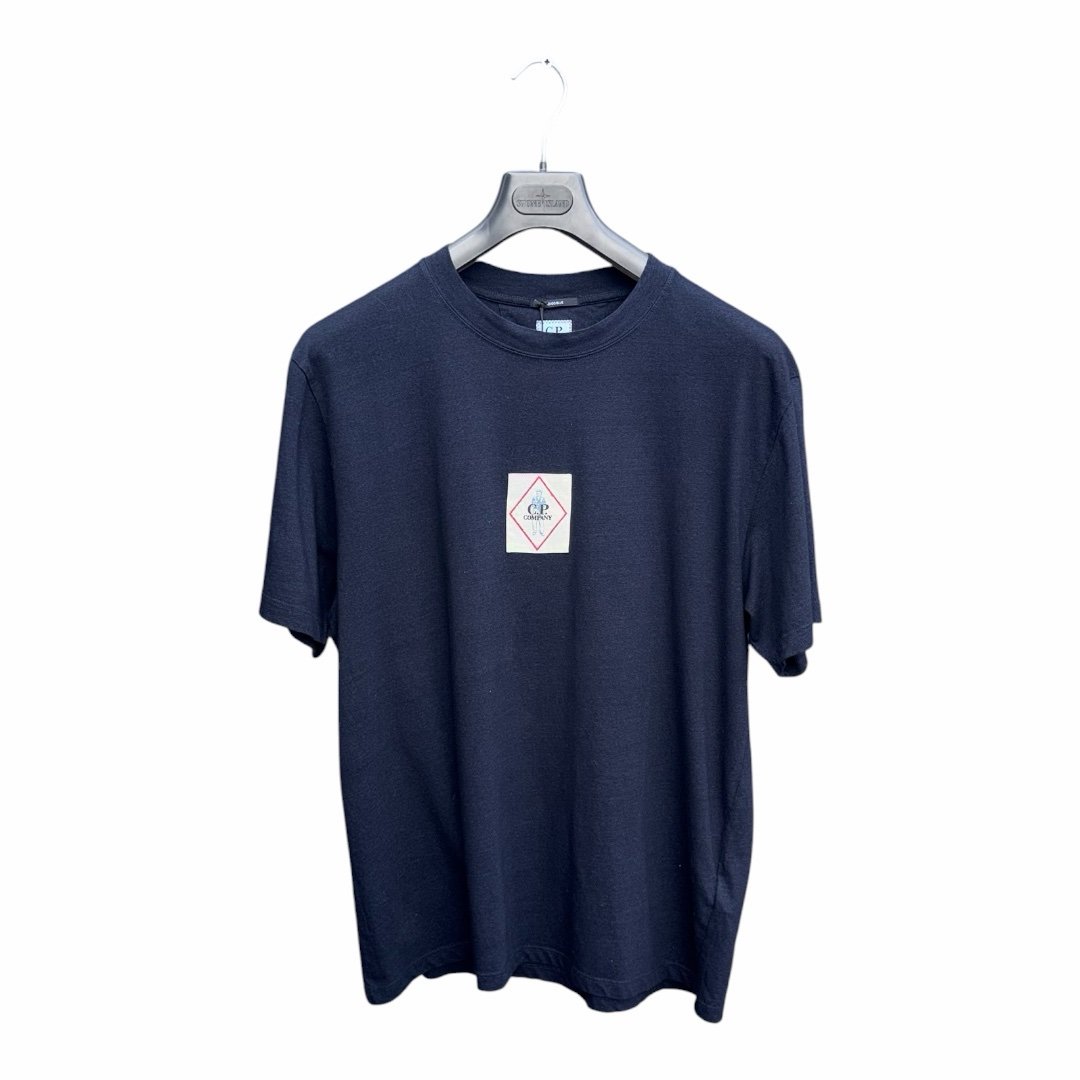 CP Company Indigo Logo Patch T-Shirt