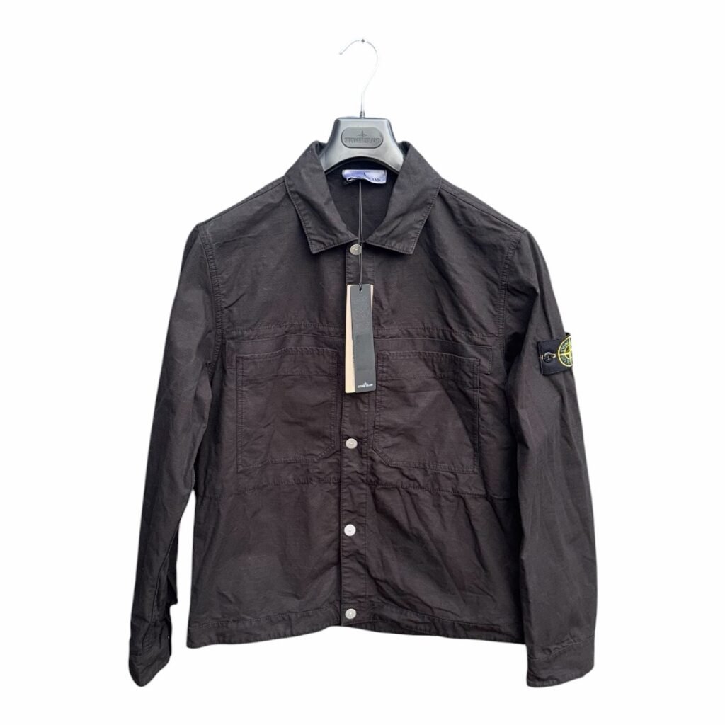 Stone Island Cupro Cotton Overshirt